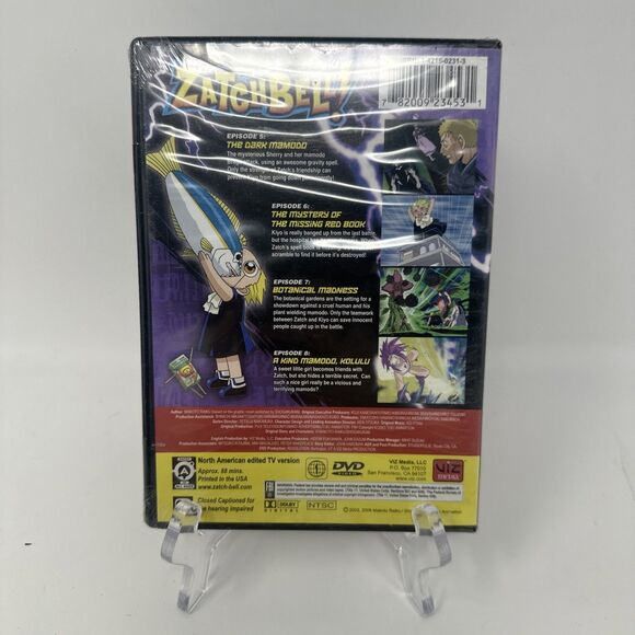 Zatch Bell Vol 2 The Dark Mamodo DVD 2006 Sealed Anime - Picture 2 of 3